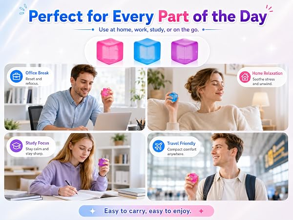 cube squishy stress squeeze cubes squishy for adults kids stress cube