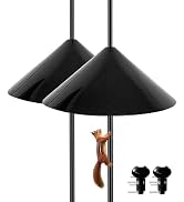 19 Inch Extra Large Squirrel Baffle, Squirrel Proof Bird Feeders,Rodents Cage Accessories of Bird...