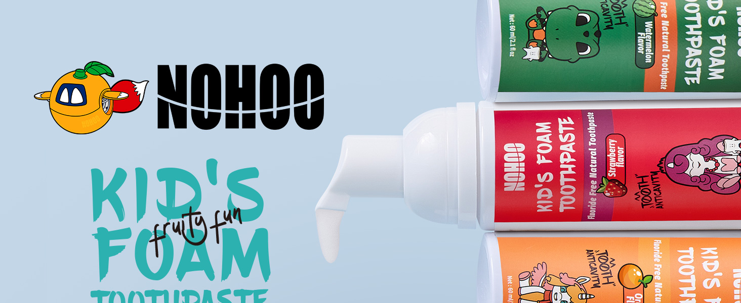 foam toothpaste