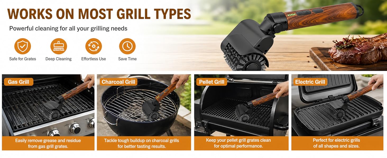 Electric Grill Brush - 5