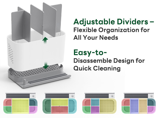 countertop toothbrush organizers
