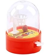 DPWOUM Red Mini Finger Basketball Shooting, Handheld Desktop Table Basketball for Desk Decor
