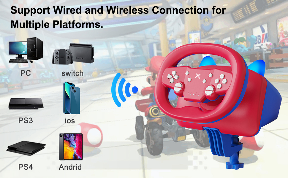 gaming steering wheel controller for children