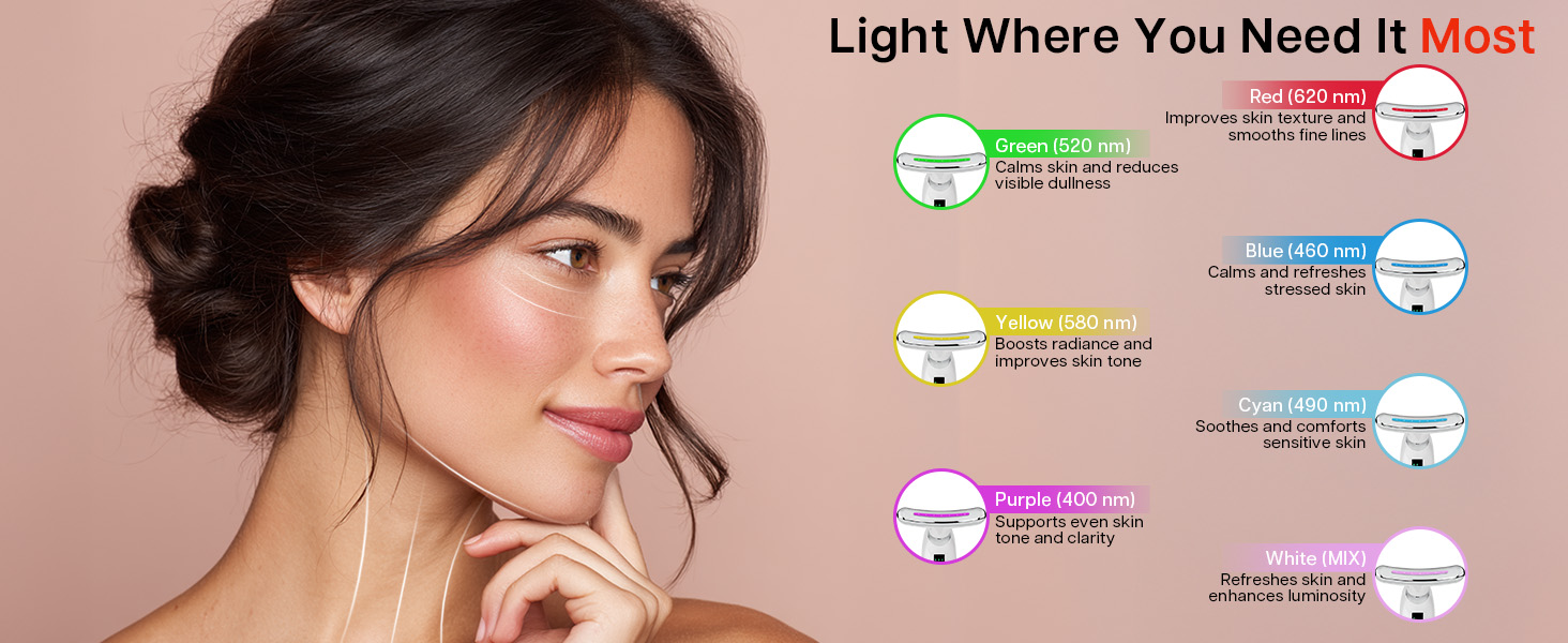 lilac face massager