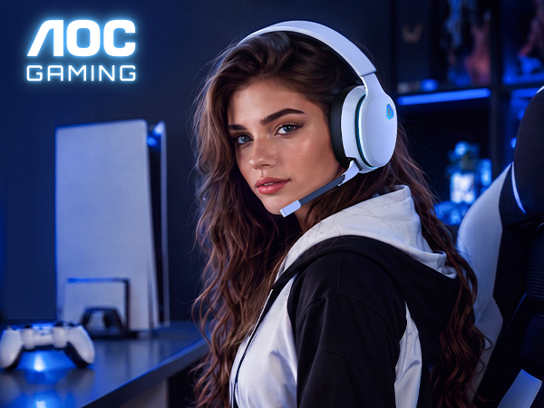 AOC Wireless Gaming headset for PS5