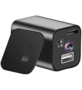 PYJHsunite Smart Small USB Charger Hidden Camera,with Motion Detection,Mini WallMounted Secret ca...
