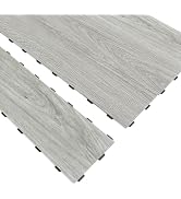 Art3d Interlocking Luxury Vinyl Flooring Tile, Wood Floor Plank for Kitchen Bathroom - Waterproof...