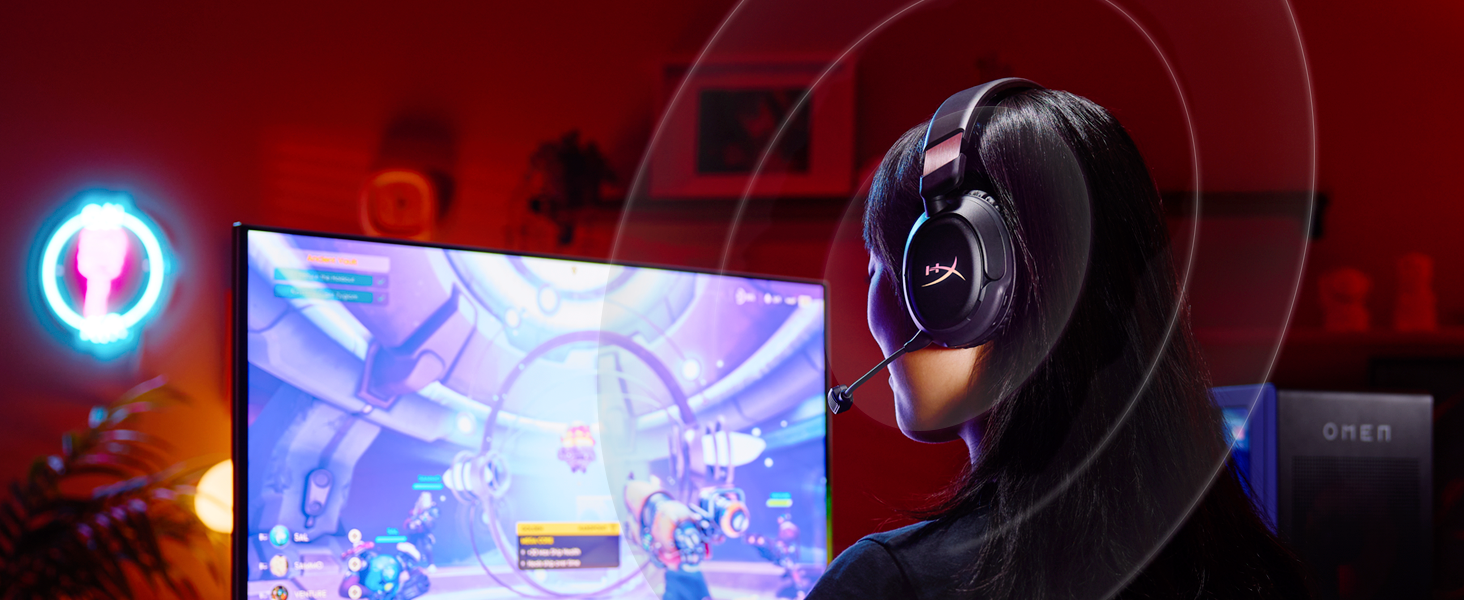 Angled 50mm Drivers Tuned by HyperX