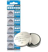 Cotchear CR2032 Lithium Batteries, 5Pack 2032 Battery 3V Lithium Battery BR2032 DL2032 ECR2032 CR...
