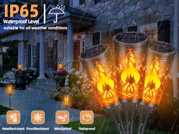 solar lights outdoor waterproof