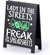 Regalos divertidos para la oficina del equipo, señora en las calles Freak In the Spreadsheets. Le...