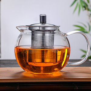 glass teapot