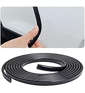 16.4ft/5M U-Channel Rubber Edge Trim,Weather&Crash Protection Car Essential Car Door Edge Guards ...
