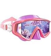 Aegend Diving Mask for Adult & Teen - Panoramic Anti-Fog Comfort Fit Goggles with Mesh Bag for Sn...