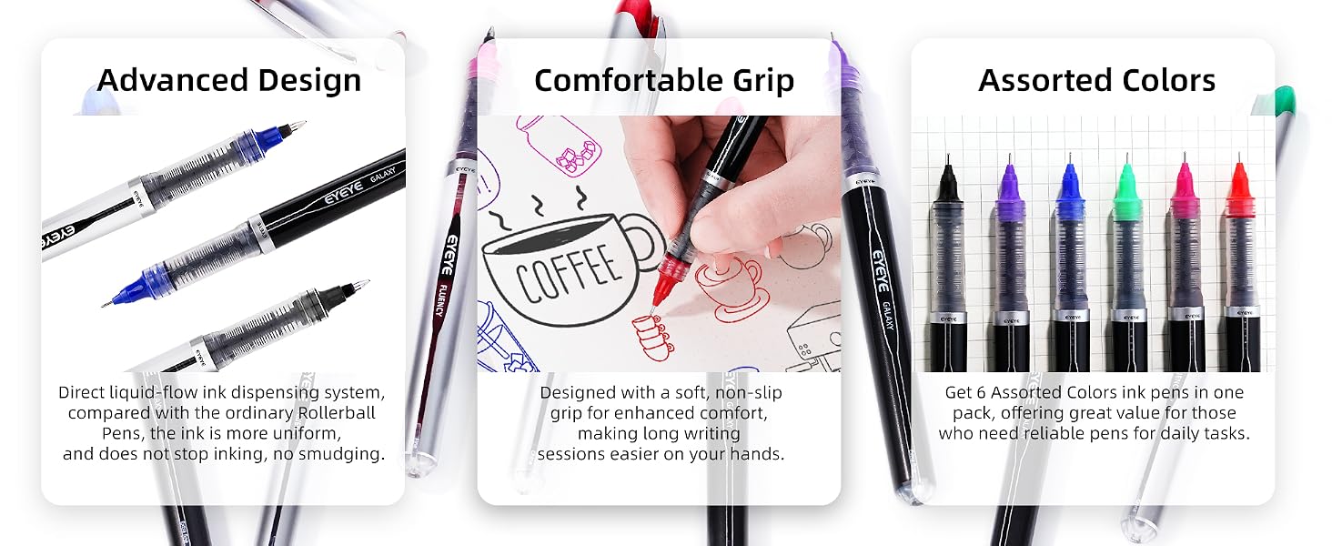 rollerball pens