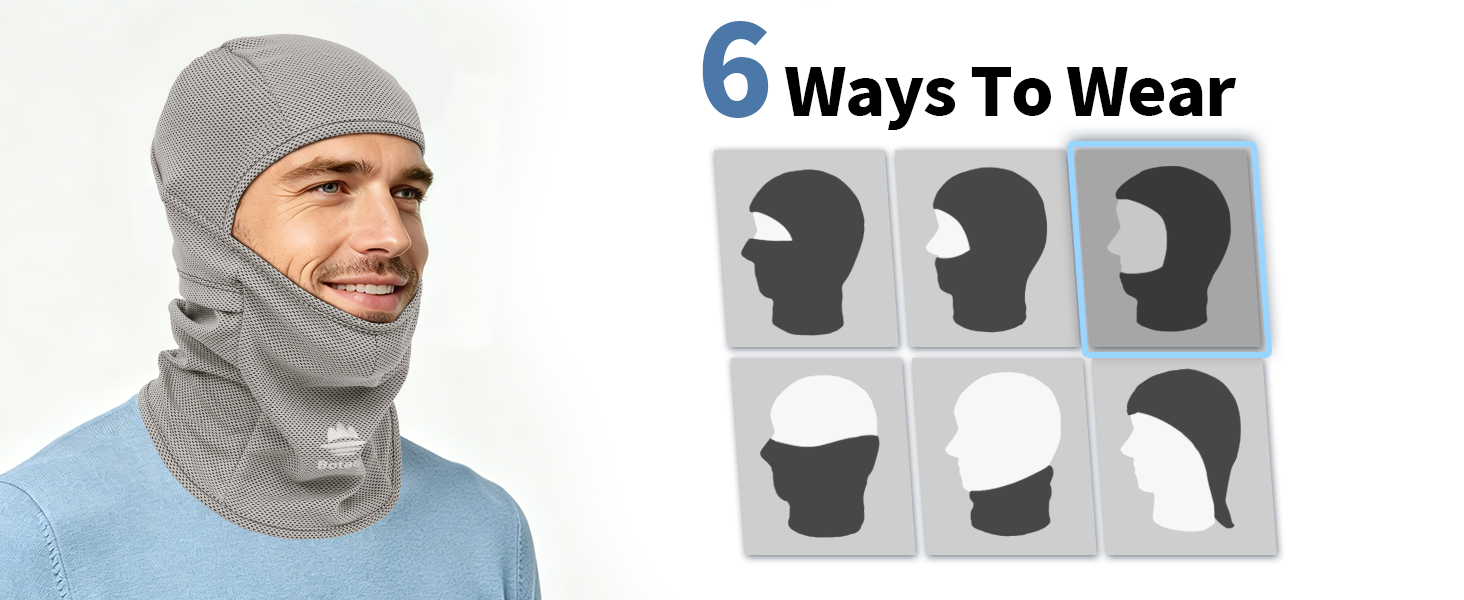 open face balaclava