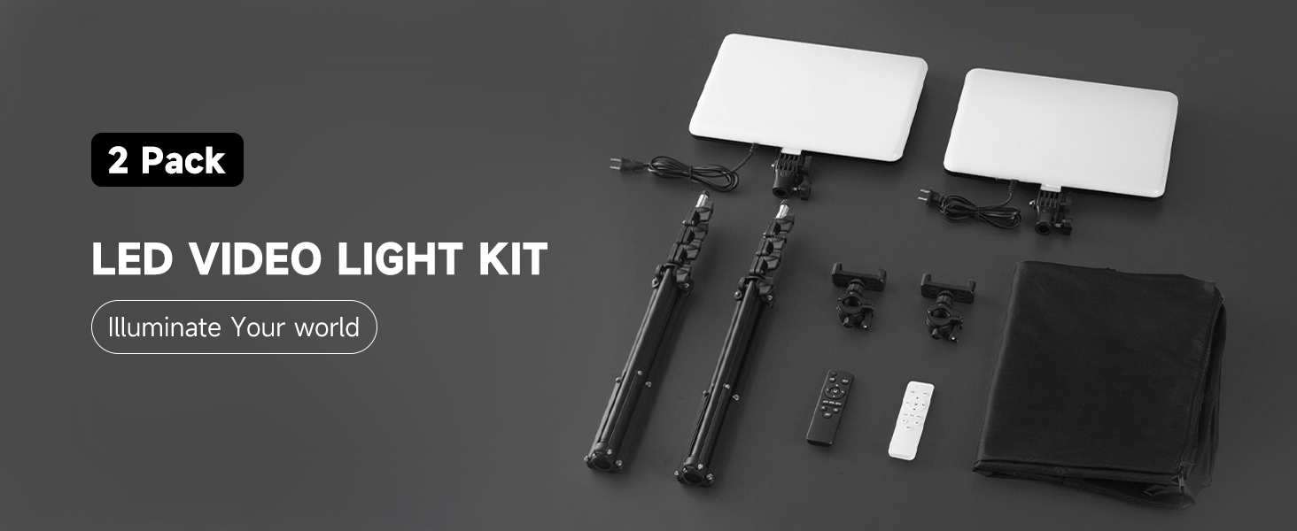 Studio Lights for Video Recording