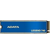 ADATA Legend 740 1TB PCIe Gen3 x4 NVMe 1.3 M.2 2280 Internal Solid State Drive SSD Up to 2,500 MB...
