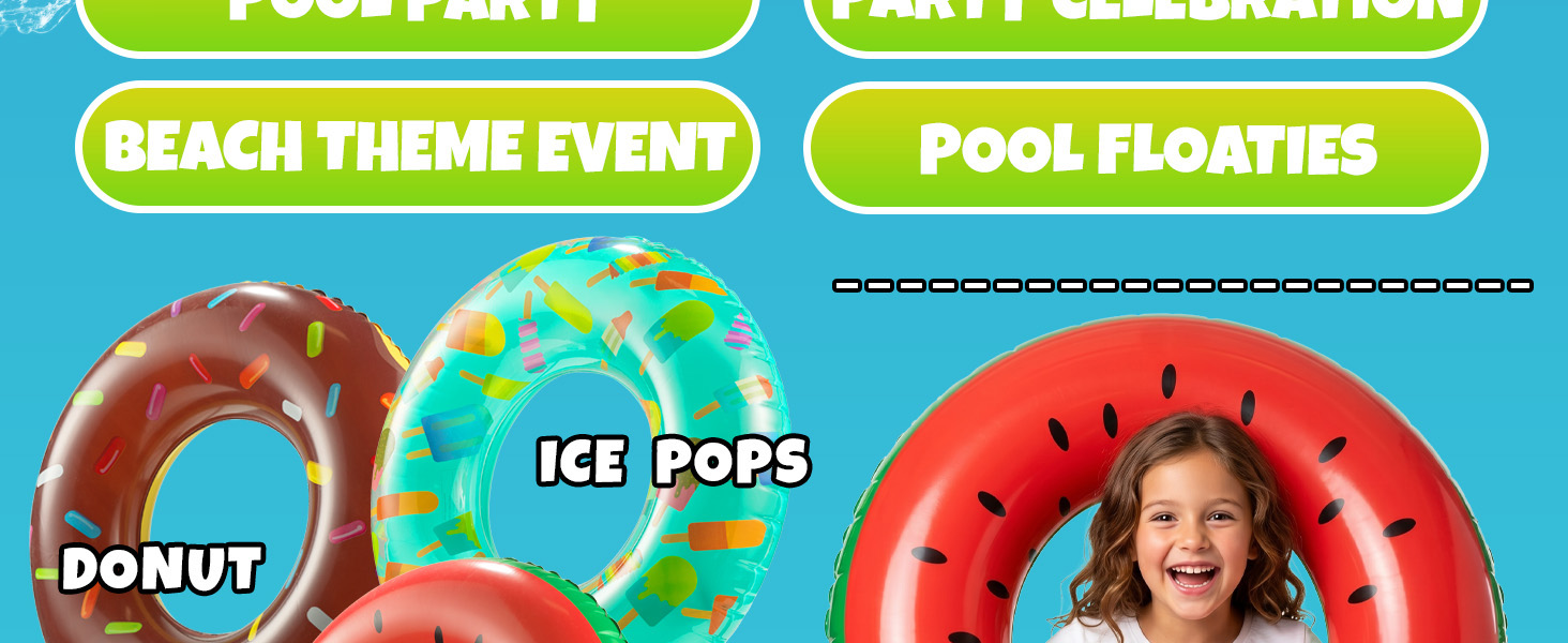 Inflatable Pool Floaties