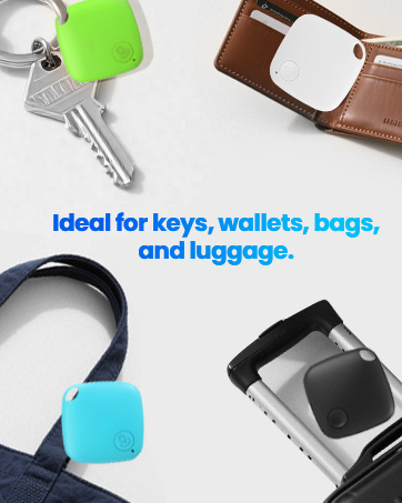 tracker bluetooth iOS only find locator key wallet bags worldwide black colorful