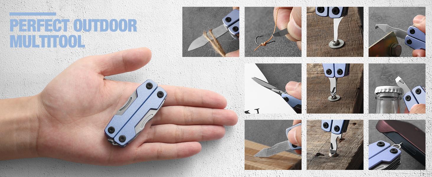 Multitool with Pocket Knife