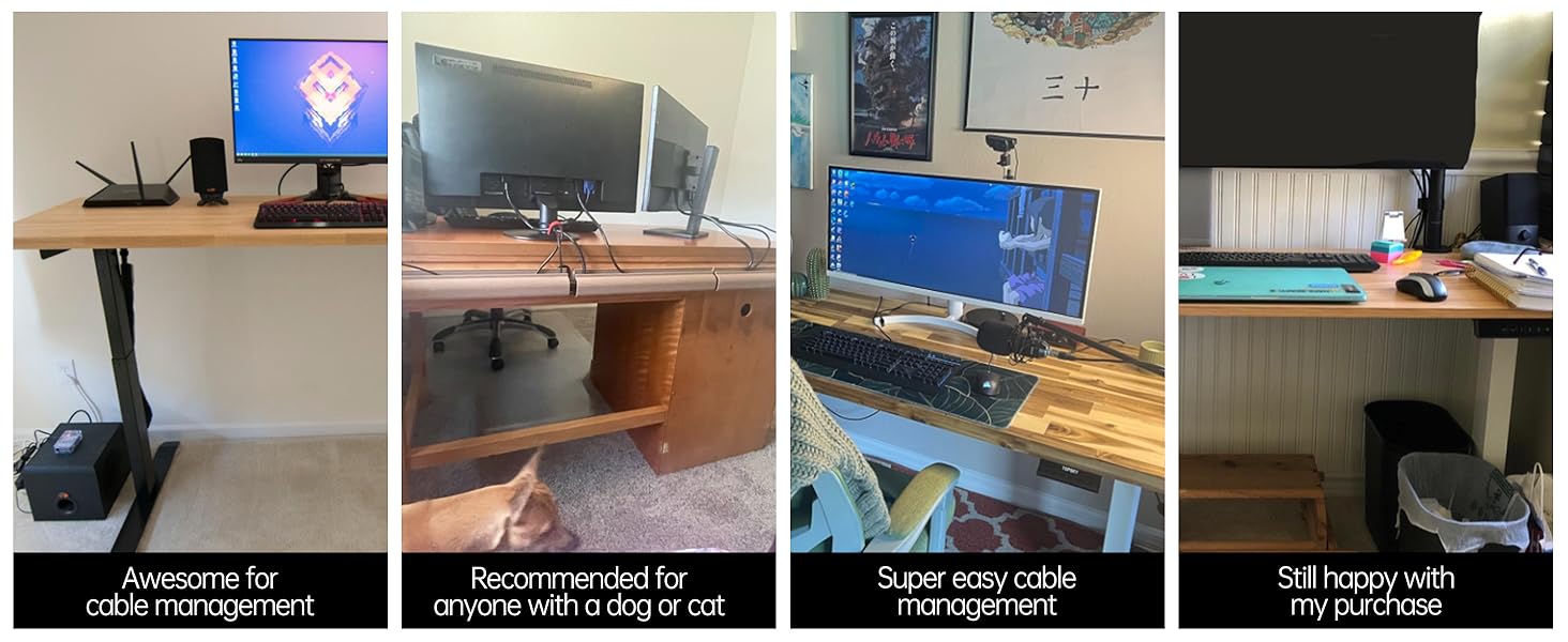cable management under desk