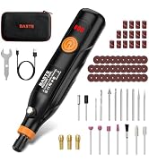 Mini Cordless Rotary Tool Kit, 3-Speed Engraving Tool with 70 Accessories | Type-C charging for e...
