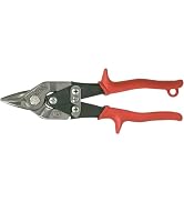 Crescent Wiss MetalMaster Bulldog Straight Snips - Premium Metal Cutter with Spring-Loaded Return...