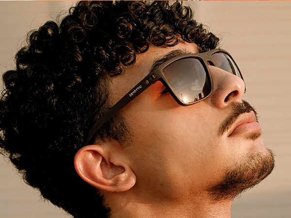 brown sunglasses