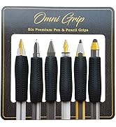 Chrome Cherry Omni Grip 6 Pack with Pen and Pencil Comfort Grips