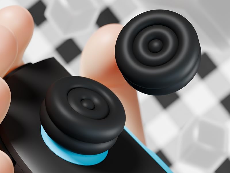 PlayVital for Switch 2 Thumbs Cushion Caps Thumb Grips