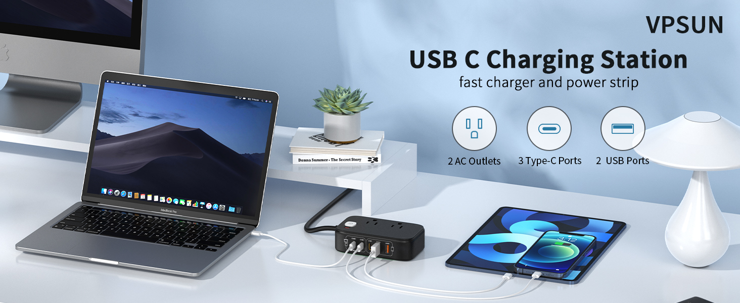 USB C Charging Station