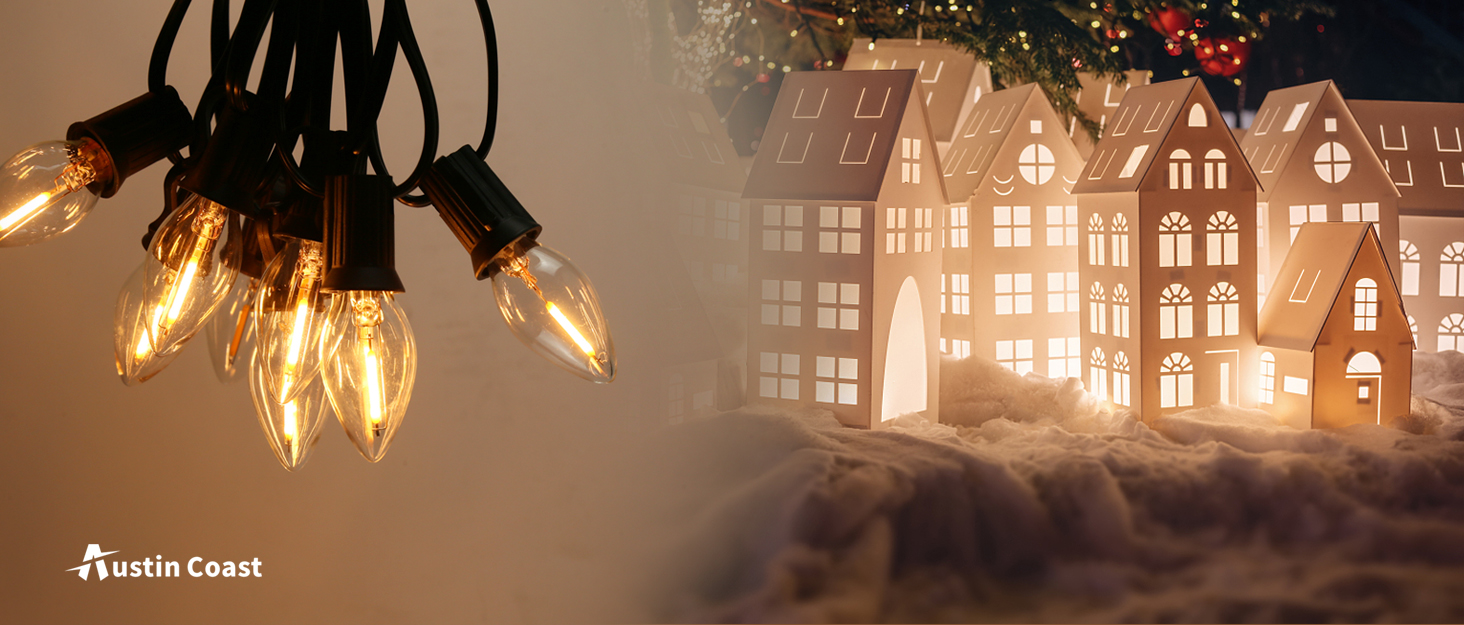C7 Candelabra LED Night Light Bulb
