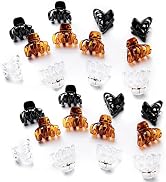 Cobahom 24 Pcs Small Hair Claw Clips Mini Hair Clips 1.2 Inch Plastic Hair Clips for Thin Hair No...
