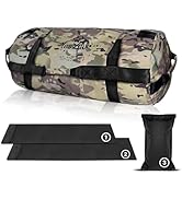 Yes4All Sandbags for Working Out, Adjustable Sand Bags for Weight Training with Handles, Multiple...