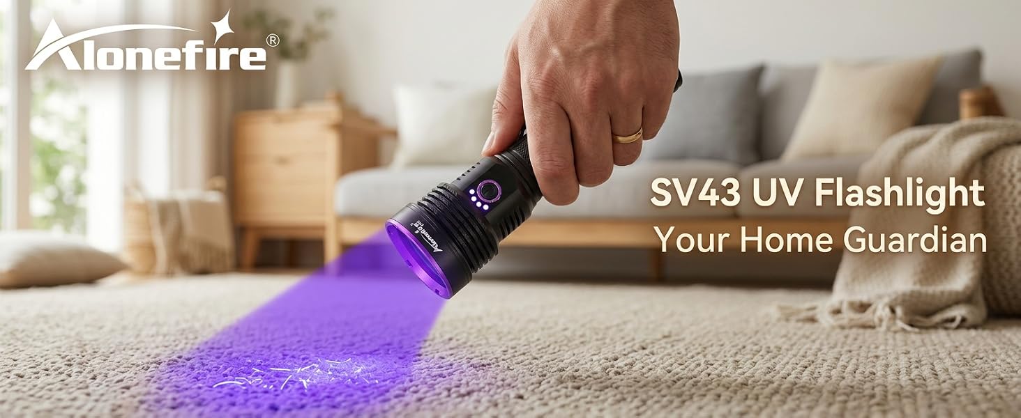 365nm UV Flashlight