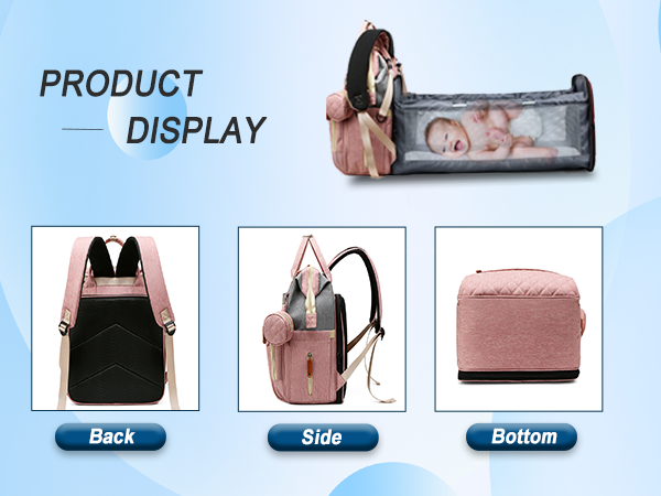 babybag for girls pañaleras para bebe backpack diaper bag newborn essentials baby newborn essentials