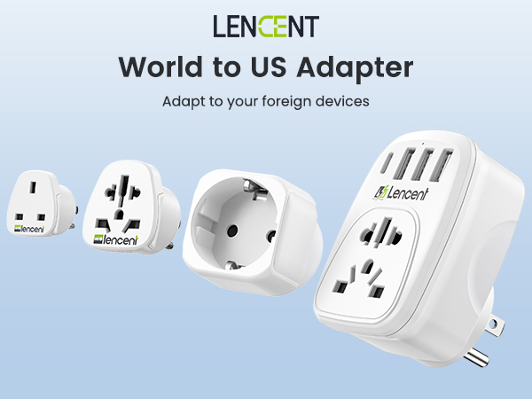 World to US Adapter