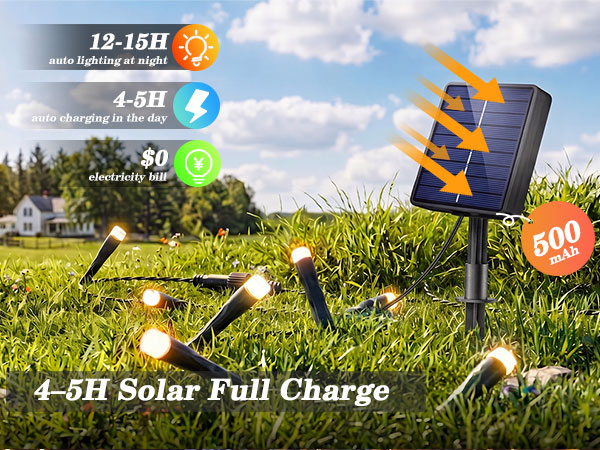 Solar String Lights Outdoor