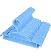 GoodtoU Baby Hangers, 60Pack Blue Baby Clothes Hangers for Infant Kids for Closet Coat Child Hang...