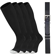 Youper Youth Elite Baseball Socks & Belt Combo (2 Pairs of Socks & 1 Belt)