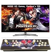 FVBADE [30000 Game in 1 70S Pandora Box Retro Games Arcade Game Console with Two Separate Host fo...