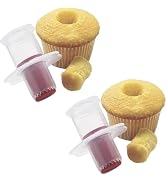 2Pcs Random Color Cupcake Corer Decorating Divider Pastry Corer Model Cake Filler Corers Corers a...