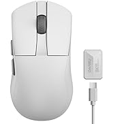 DAREU A950 Wing Wireless Gaming Mouse, Ultra Lightweight 35g (1.23oz), Wireless/Wired Dual 8K Pol...