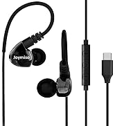 Joymiso USB C Headphones Type C Earbuds w Microphone and Volume for Samsung Galaxy S20 S21 Ultra ...
