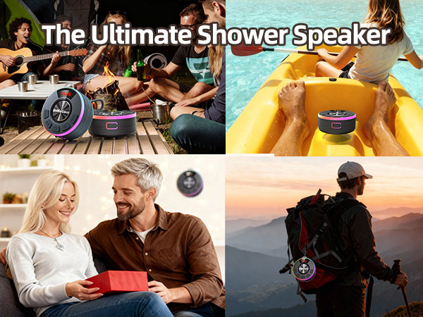 waterproof shower speaker