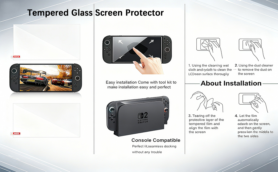 Screen Protector for Nintendo Switch 2