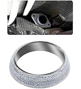 ID 2.36"/60mm Car Exhaust Manifold Gasket,Graphite Construction Exhaust Donut Gasket Seal Muffler...