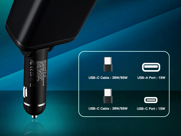 Retractable Car Charger