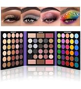 UCANBE Pretty All Set Eyeshadow Palette Pro 86 Colors Makeup Kit Matte Shimmer Eye Shadow Highlig...